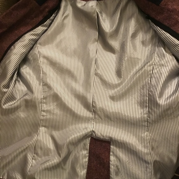 Veronica Beard Tate Upcollar Herringbone Dickey Blazer - Picture 14 of 15